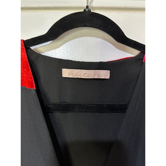 Hutch Nataly Short-Sleeve Wrap Maxi Dress Size XS/SM 2-4 NWOT Feminine Elegant - Picture 3 of 16